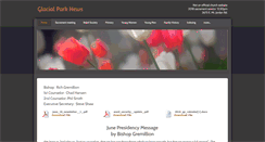 Desktop Screenshot of glacialpark.org